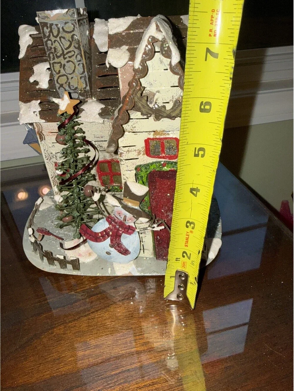 Vintage Metal Tealight Holder Christmas Village House Kohl's Retired